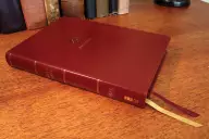 NRSVue, Holy Bible, Leathersoft, Burgundy, Comfort Print