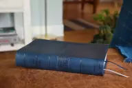 NIV Student Bible, Personal Size, Leathersoft, Navy, Comfort Print