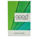 Good News Bible Pack of 10 Gospel of Mark, Green, Paperback, Annie Vollotten Drawings, Pocket Sized, Book Introduction, Maps, Footnotes, Story Finder