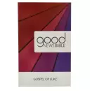 Good News Bible Pack of 10 Gospel of Luke, Red, Paperback, Annie Vollotten Drawings, Pocket Sized, Book Introduction, Maps, Footnotes, Story Finder