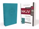 NKJV Value Thinline Bible, Compact, Imitation Leather, Blue, Red Letter Edition