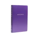 KJV, Gift and Award Bible, Imitation Leather, Purple, Red Letter Edition
