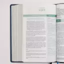 NKJV, Lucado Encouraging Word Bible, Leathersoft, Blue, Comfort Print