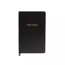KJV, Thinline Reference Bible, Bonded Leather, Black, Red Letter Edition