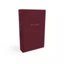 NKJV Holy Bible, Personal Size Larger Print Reference Bible, Burgundy Hardcover, 43,000 Cross References, Red Letter, Comfort Print: New King James Version
