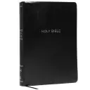 NKJV Holy Bible, Super Giant Print Reference Bible, Black Leather-look, 43,000 Cross references, Red Letter, Comfort Print: New King James Version
