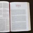 NKJV Study Bible, Leathersoft, Brown, Red Letter Edition, Comfort Print