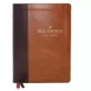 NKJV, MacArthur Study Bible, 2nd Edition, Leathersoft, Brown, Thumb Indexed, Comfort Print