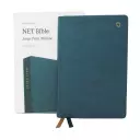 NET Bible, Thinline Large Print, Leathersoft, Teal, Comfort Print