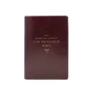 KJV, Charles F. Stanley Life Principles Bible, 2nd Edition, Leathersoft, Burgundy, Thumb Indexed, Comfort Print