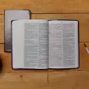 KJV Holy Bible: Large Print Thinline, Green Leathersoft, Red Letter, Comfort Print: King James Version