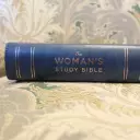 NKJV, The Woman's Study Bible, Leathersoft, Blue, Red Letter, Full-Color Edition