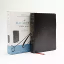 NASB, MacArthur Study Bible, 2nd Edition, Leathersoft, Black, Comfort Print
