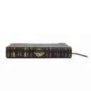 KJV, Personal Size Reference Bible, Sovereign Collection, Leathersoft, Black, Red Letter, Thumb Indexed, Comfort Print