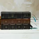 NKJV Compact Bible, Maclaren Series, Genuine Leather, Black, Comfort Print