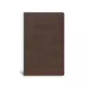 CSB Single-Column Compact Bible, Brown LeatherTouch