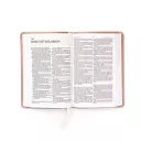 KJV Personal Size Bible, Rose Gold LeatherTouch