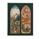 CSB Notetaking Bible, Stained Glass Edition, Emerald Cloth Over Board