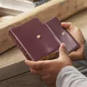 KJV Holy Bible: Compact with 43,000 Cross References, Burgundy Leatherflex with flap, Red Letter, Comfort Print: King James Version