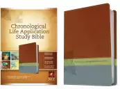 NLT Chronological Life Application Bible Imitation Leather Brown