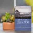 NKJV Charles F. Stanley Life Principles Daily Bible: Hardback