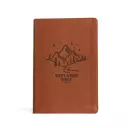 CSB Explorer Bible for Kids, Brown Mountains LeatherTouch
