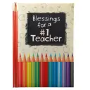 Blessings For A #1 Teacher Gift    Book