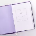 Jeremiah 29:11 Zippered Purple Flexcover Journal