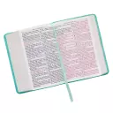 KJV Compact Large Print Lux-Leather Teal