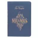 Mr. & Mrs. 366 Devotions for Couples Blue Faux Leather Devotional