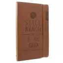 Be Still & Know Tan Flexcover Journal - Psalm 46:10