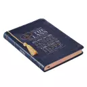 Journal-I Know The Plans-Navy LuxLeather