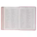NLT Spiritual Growth Bible, Pink, Imitation Leather, Articles, Book Introductions, Character Profiles, Cross-References, Topical Index, Presentation Page, Ribbon Markers