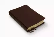 ESV Study Bible Cowhide Dark Brown, Illustrated, Maps, Study Guides, Articles, Concordance