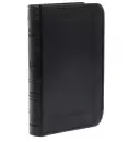 ESV Vest Pocket New Testament and Psalms, Black, Imitation Leather, Proverbs, Sewn Binding, Durable Cover