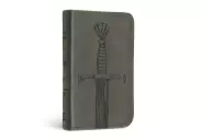 ESV Vest Pocket New Testament with Psalms and Proverbs, TruTone®, Silver, Sword Design