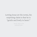 Gentle and Lowly