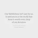 Everyday Faithfulness