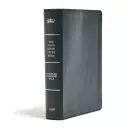 CSB Tony Evans Study Bible, Black, Genuine Leather, Articles, Sermon Videos, Devotionals, Presentation Page, Glossary, Charts, Concordance, Bible Reading Plan, Maps