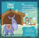 The Donkey In The Living Room Book with Nativity Set