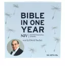 NIV Audio Bible in One Year, Grey, MP3 CD, Read by David Suchet, Digital Content