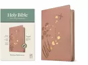 NLT Thinline Reference Bible, Filament-Enabled Edition (LeatherLike, Brushed Pink, Indexed, Red Letter)