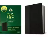 NLT Life Application Study Bible, Third Edition (LeatherLike, Black/Onyx, Red Letter)