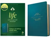 NLT Life Application Study Bible, Third Edition (LeatherLike, Teal Blue, Red Letter)