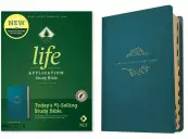 NLT Life Application Study Bible, Third Edition (LeatherLike, Teal Blue, Indexed, Red Letter)