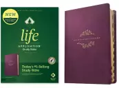 NLT Life Application Study Bible, Purple, Imitation Leather, Third Edition, Red Letter, Indexed, Book Introductions, Maps, Charts, Concordance, Cross-References, Notes, Profiles, Presentation Page