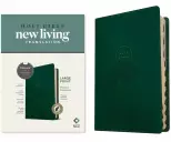 NLT Large Print Thinline Reference Bible, Filament-Enabled Edition (LeatherLike, Evergreen Mountain , Indexed, Red Letter)