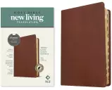 NLT Thinline Center-Column Reference Bible, Filament-Enabled Edition (LeatherLike, Rustic Brown, Indexed, Red Letter)