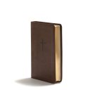 KJV Compact Bible, Brown LeatherTouch, Value Edition
