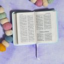 KJV Babys New Testament & Psalms: Light Blue, Imitation Leather